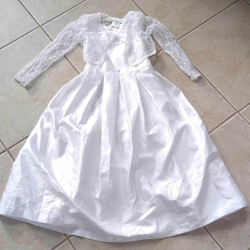 Girls flower girl dress, first holy Communion dress, special occasion dress